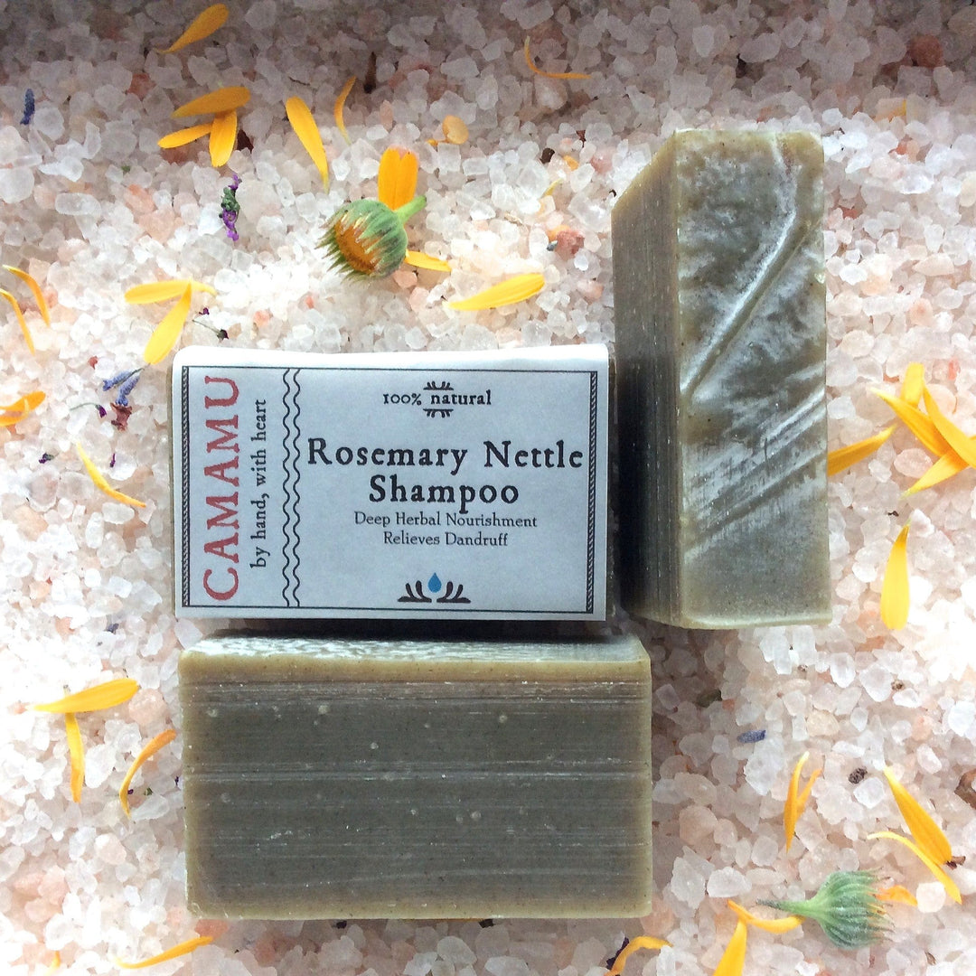 RNS Rosemary Nettle Shampoo, 100% Natural, by Camamu
