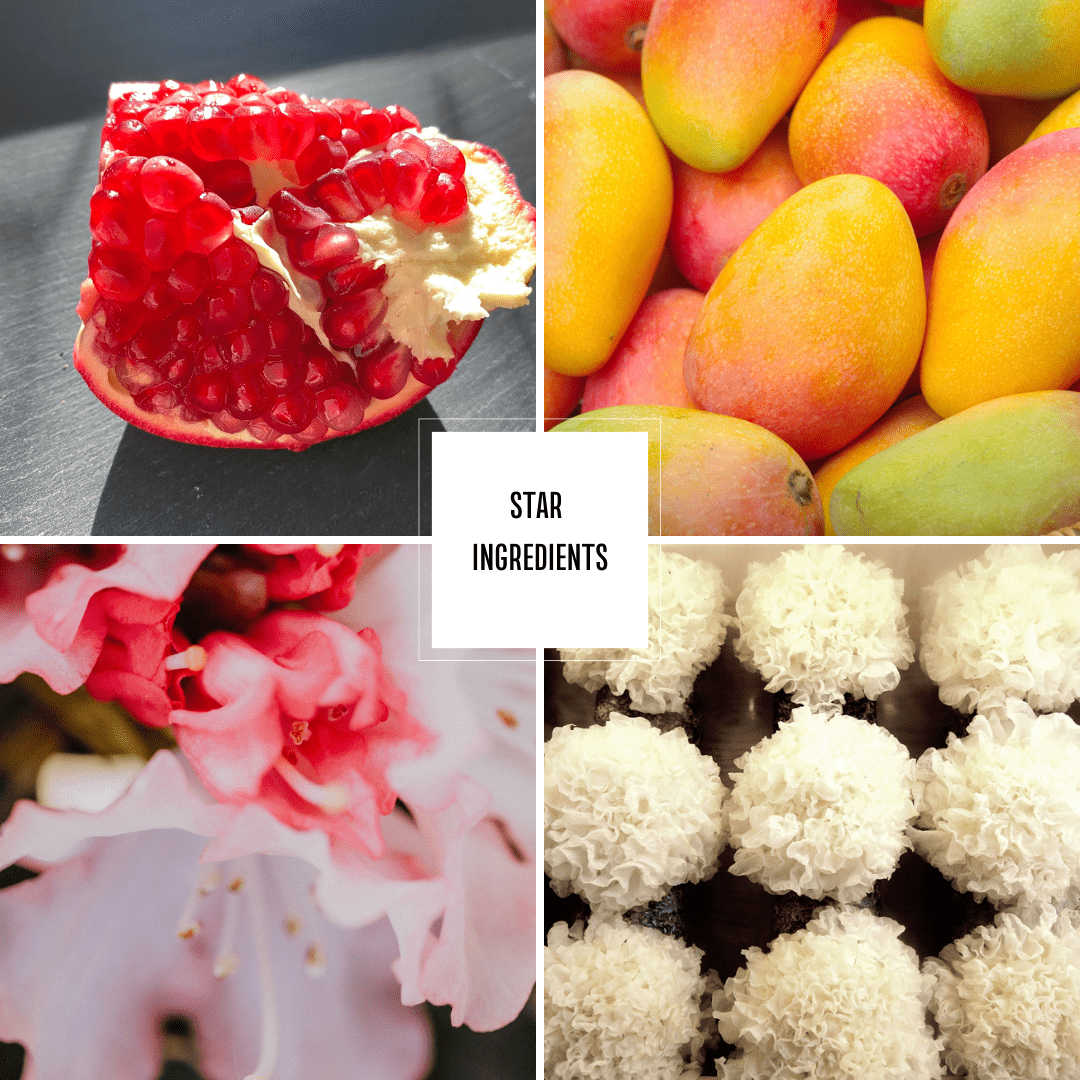 Facial Smoothie Moisturizer with Exotic Fruits + Flowers L