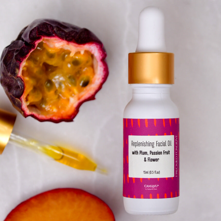 Replenishing Facial Oil with Plum, Passion Fruit and Flower t