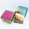 Winter Dry Skin Soaps in handmade gift-box