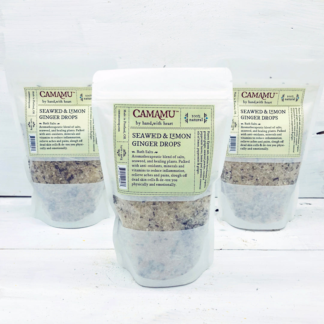 Seaweed & Lemon Bath Salts
