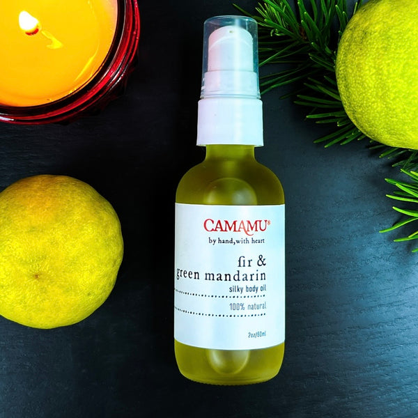 Fir + Green Mandarin: Silky Body Oil