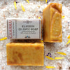 Camamu's handmade all natural Elation Soap is scented with stress-reducing essential oils and super-fatted with avocado oil.