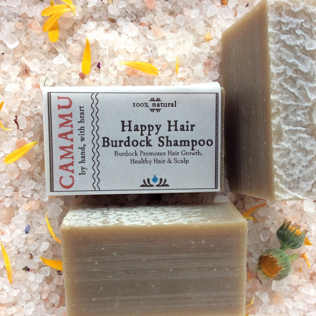 Happy Hair Burdock Root Shampoo – Camamu Soap