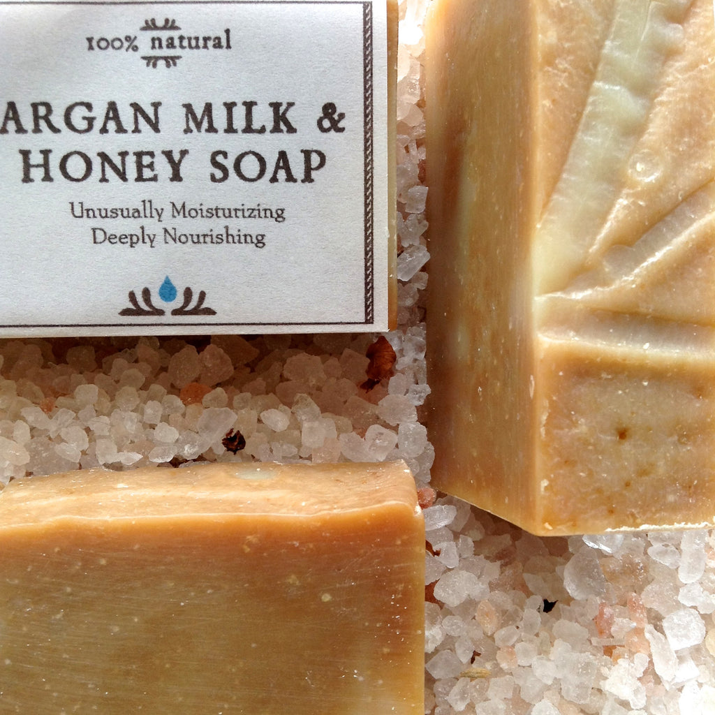 Argan Oil Milk & Honey Soap – Camamu Soap