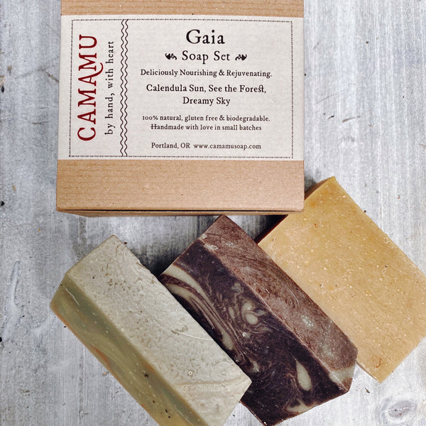 Gaia: Camamu Handmade Soap Set
